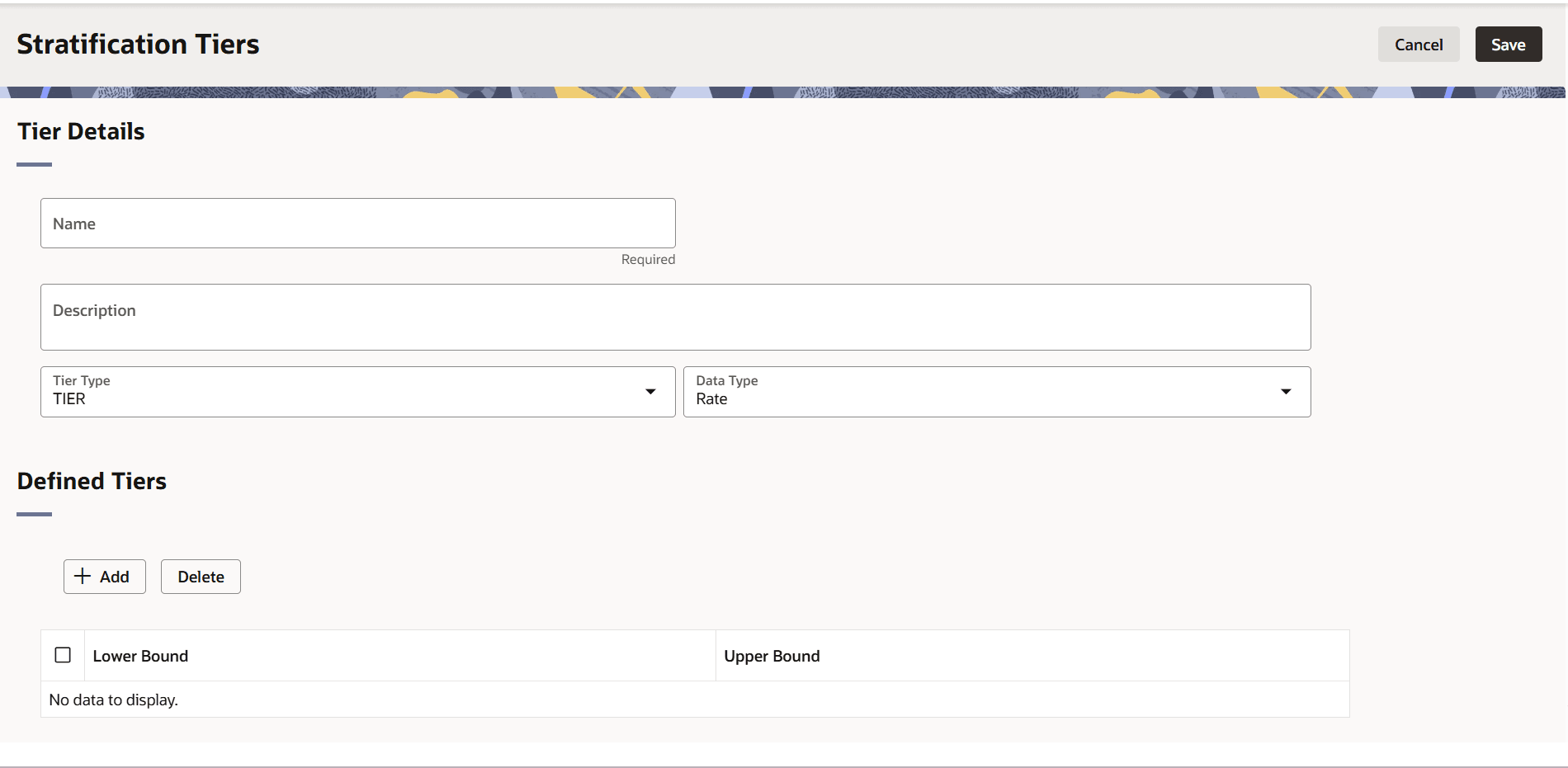 Data Stratification Tier Data Stratification Tier