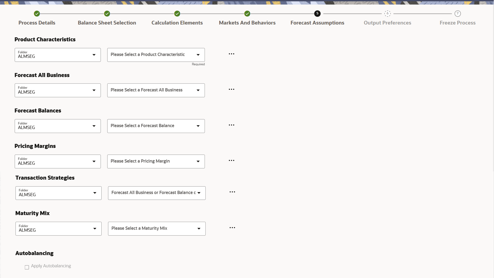 Forecast Assumptions Forecast Assumptions