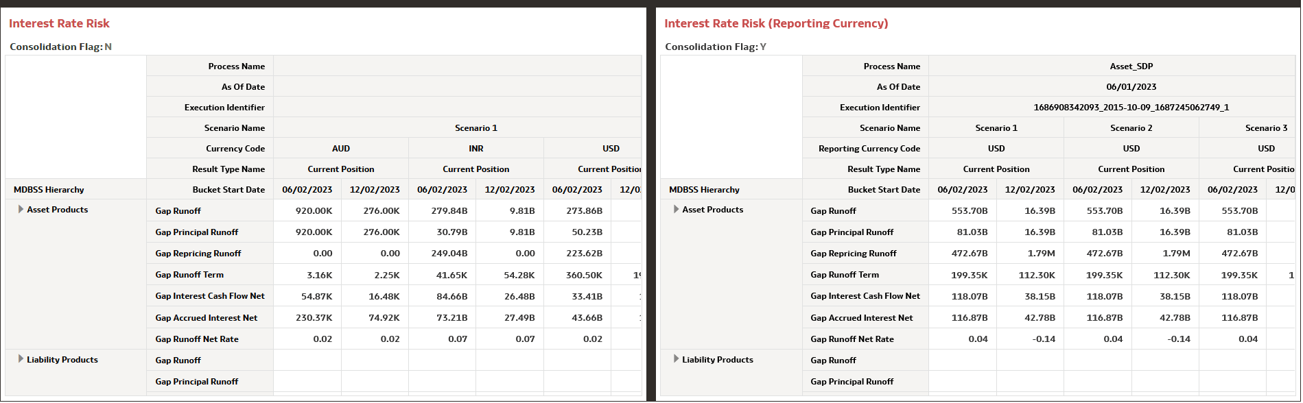 Interest Rate Risk Report Interest Rate Risk Report