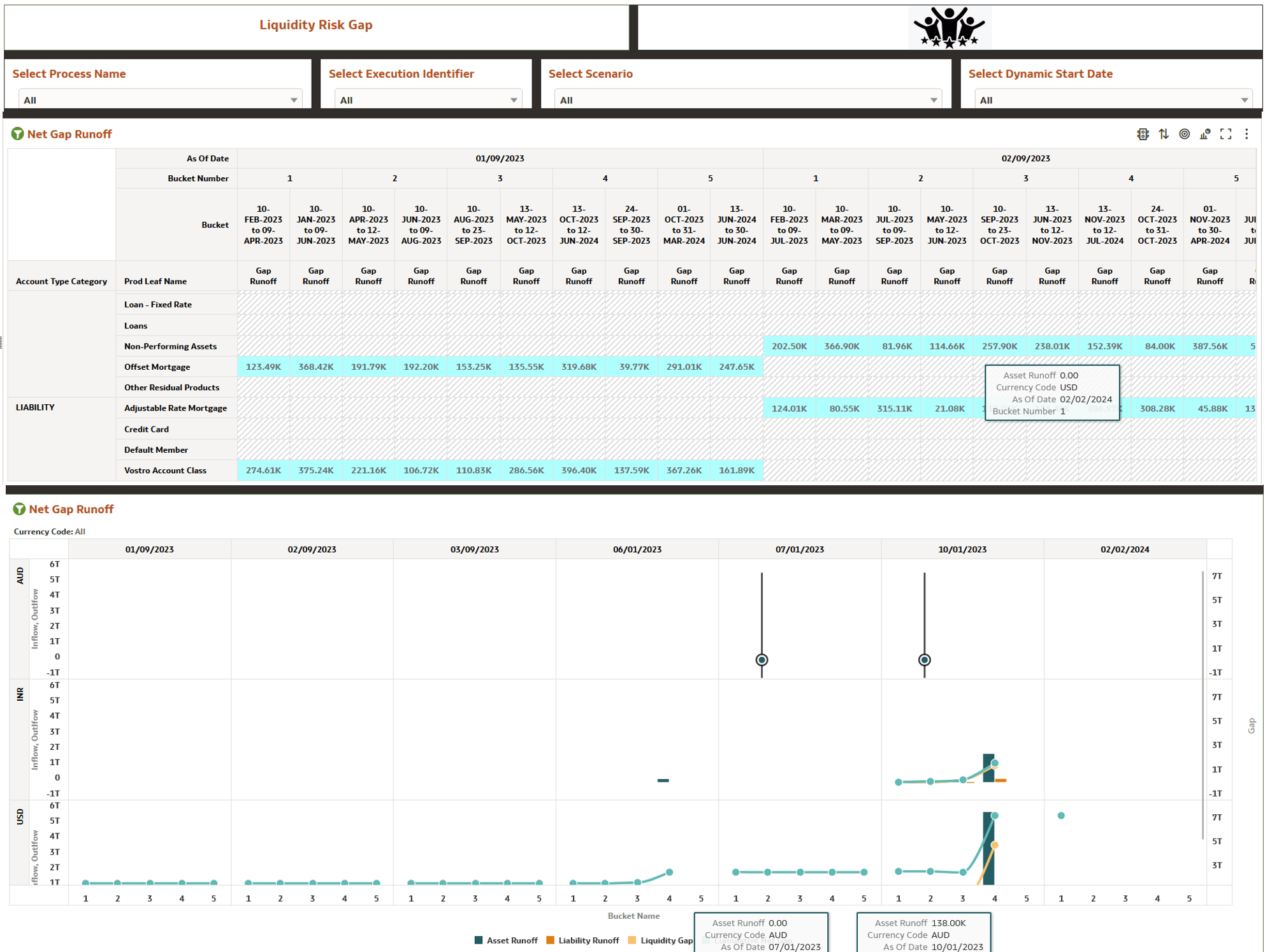 Liquidity Risk Gap Report