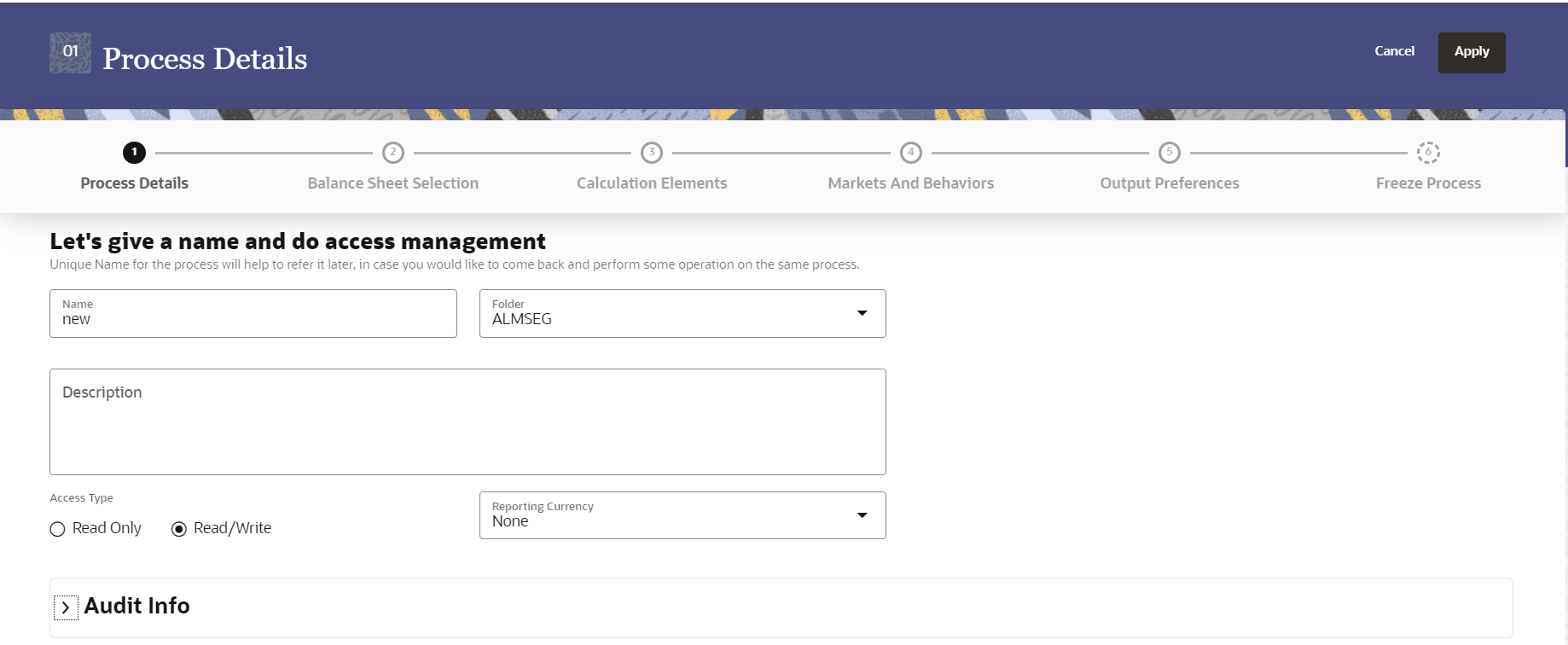 Static Deterministic Process Static Deterministic Process