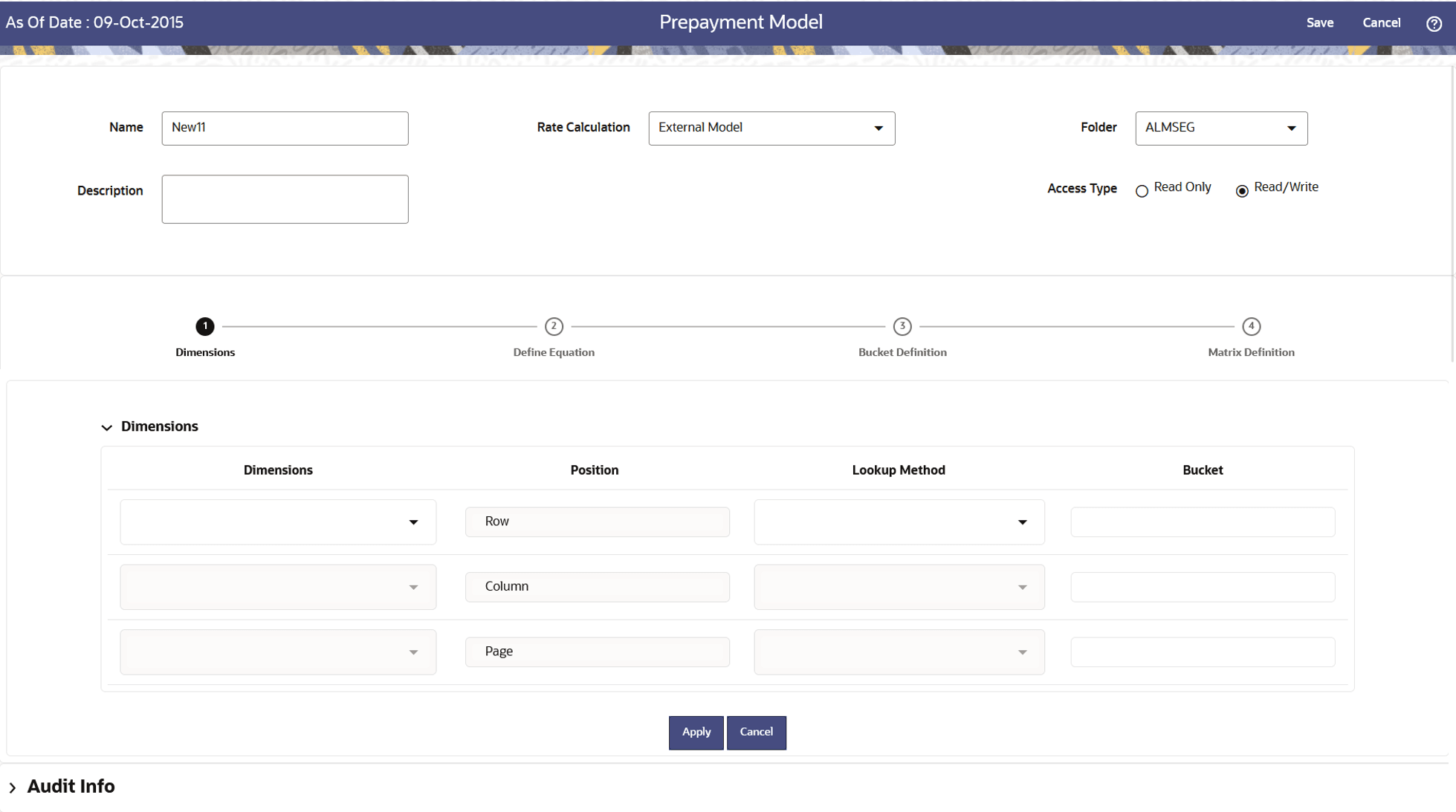 Prepayment Model Prepayment Model