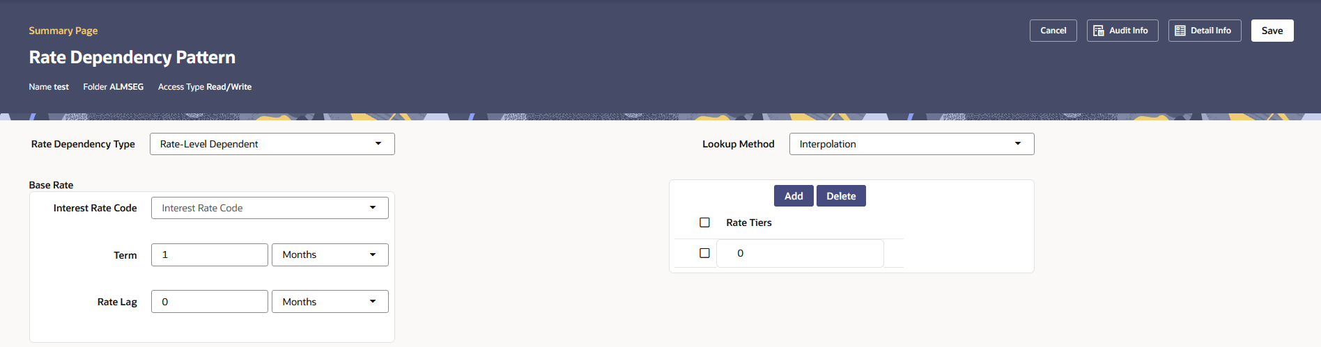 Rate Dependency Pattern