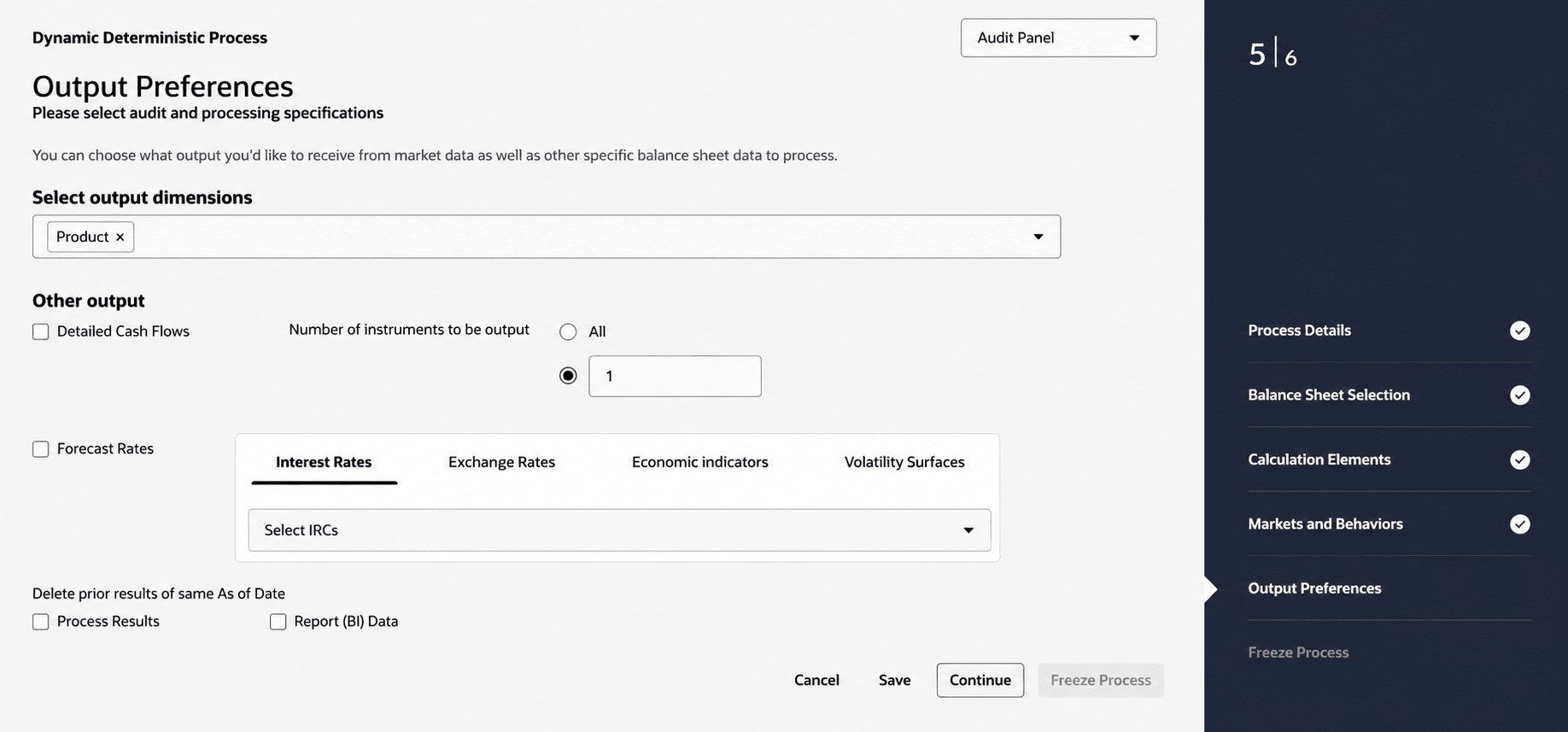 Output Preferences