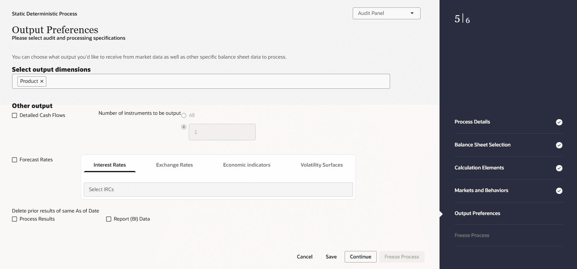 Output Preferences