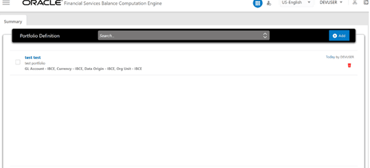 Portfolio Definition Portfolio Definition