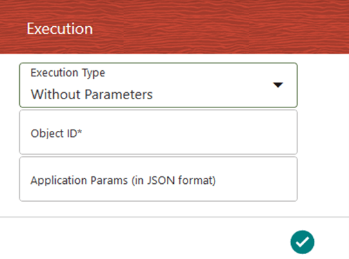 Balance Computation Management Ledger process without Execution Parameters