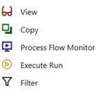 Process Modeller Menu