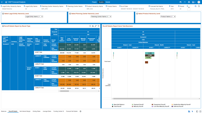 BSP Runoff Details focuses to provide information on current Position and New business via New Add Balance, Total Runoff, Payment Runoff, Maturity Runoff, Prepayment Runoff, Core Non-Maturity Runoff and Volatile Non-Maturity Runoff.