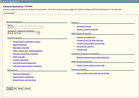 Click the Resource references link under the References section.