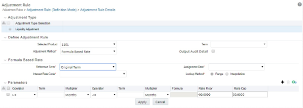 This screen allows you to define the Economic Loss Breakage Charge assumption. This screen allows you to define the Economic Loss Breakage Charge assumption.