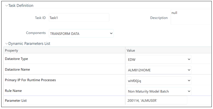 Task Details section