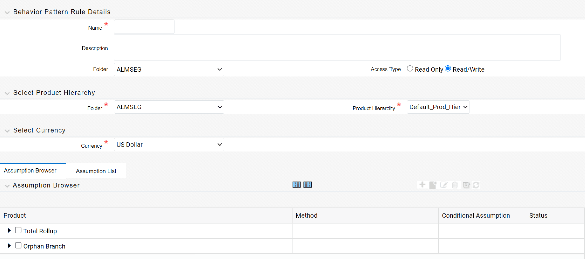 Creating Behavior Pattern Rule