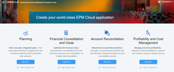 This is the Enterprise Planning and Budgeting Cloud Service Landing Page. This is the Enterprise Planning and Budgeting Cloud Service Landing Page.
