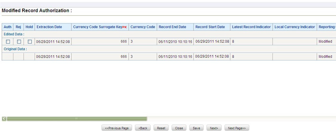 DEFQ - Data Entry Re-Authorize Window