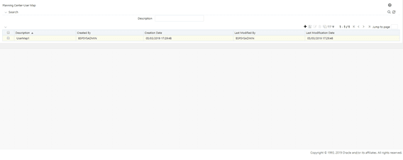 Planning Center - User Maps are used within Forecast Sets to govern which Planning Users can access which Planning Centers.