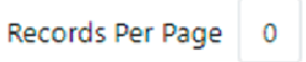 Records per Page pagination Records per Page pagination