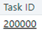 Task ID button Task ID button