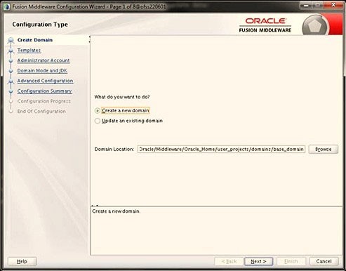 This image shows the Configuration Wizard. This image shows the Configuration Wizard.