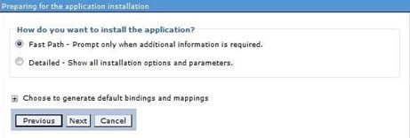 This image shows the Installation Options screen. This image shows the Installation Options screen.