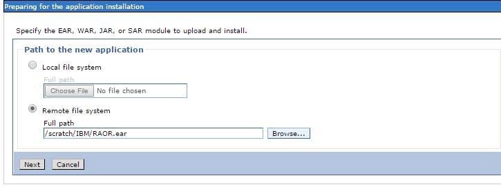 This image shows the Preparing for the application installation screen. This image shows the Preparing for the application installation screen.