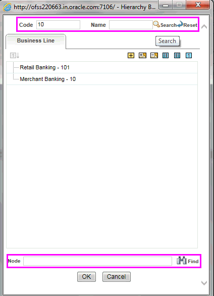 This image shows the Search Options. This image shows the Search Options.