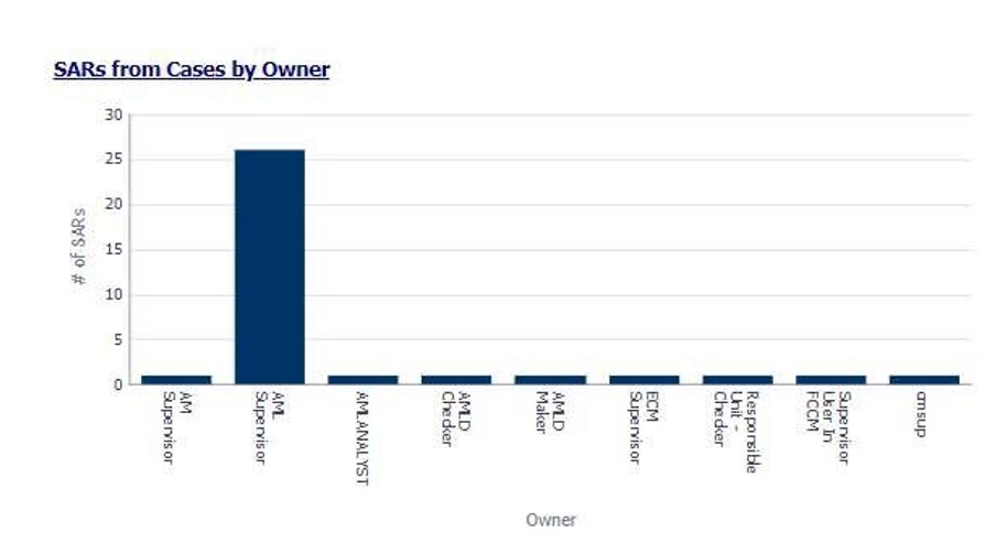 SARs from Cases by Owner Report