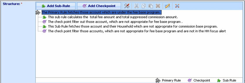 Rule Scenario Editor - Pattern Editor Area Rule Scenario Editor - Pattern Editor Area