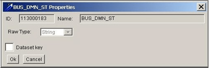 Attribute Properties Dialog Box