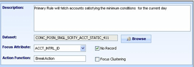 Edit Rule Description Fields—Primary Rule