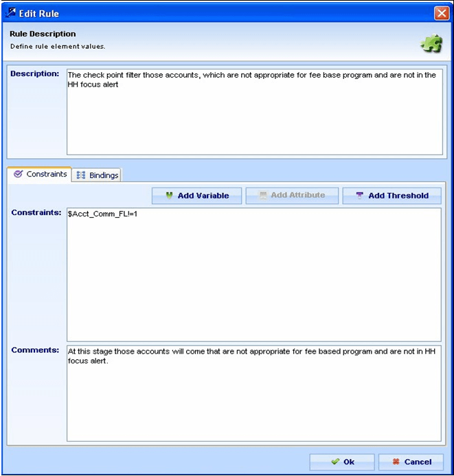 Edit Rule Dialog Box—Checkpoint