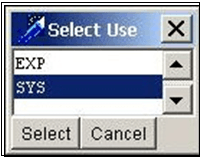 Select Use dialog box