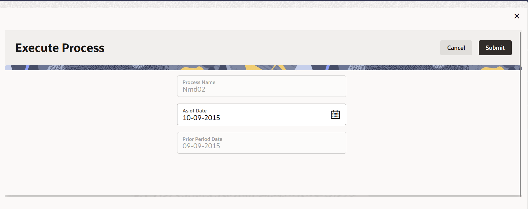 Execute Data Creation Process Execute Data Creation Process