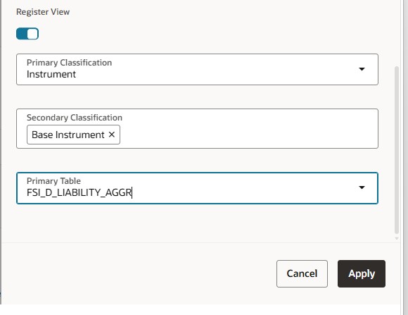 Register View
