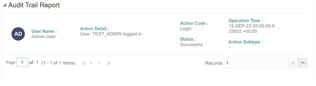OAUTH Creds page