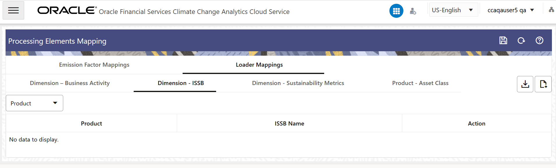 Dimension - ISSB Dimension - ISSB