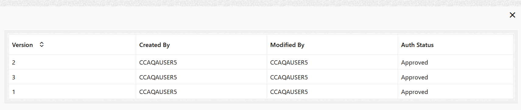 View the Version Information