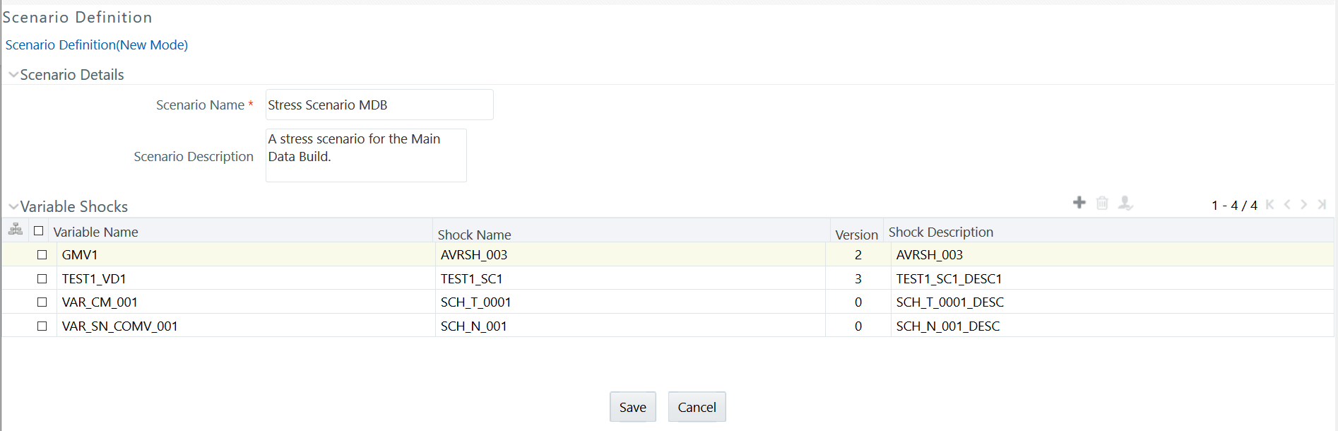This image displays the Scenario Definition window.