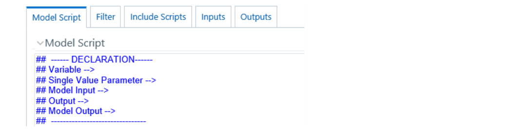 This image displays the Script Console.