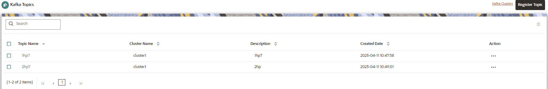 This image displays the API Summary page. This image displays the API Summary page.