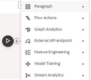 This image displays the Create a Pipeline menu.