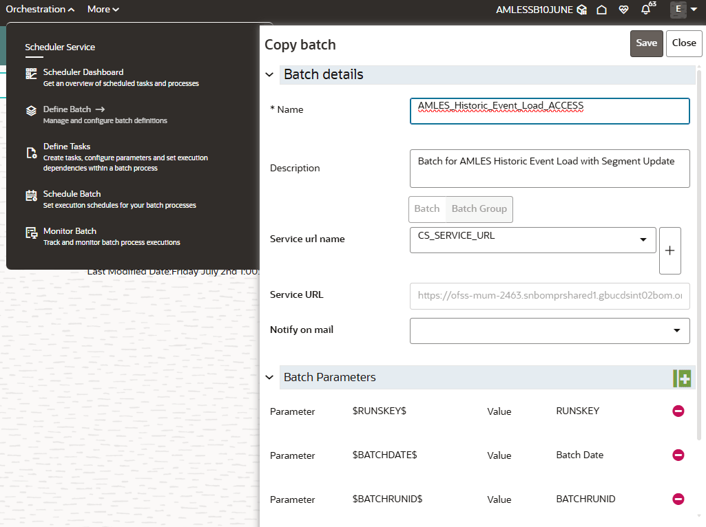 The Copy Batch Window