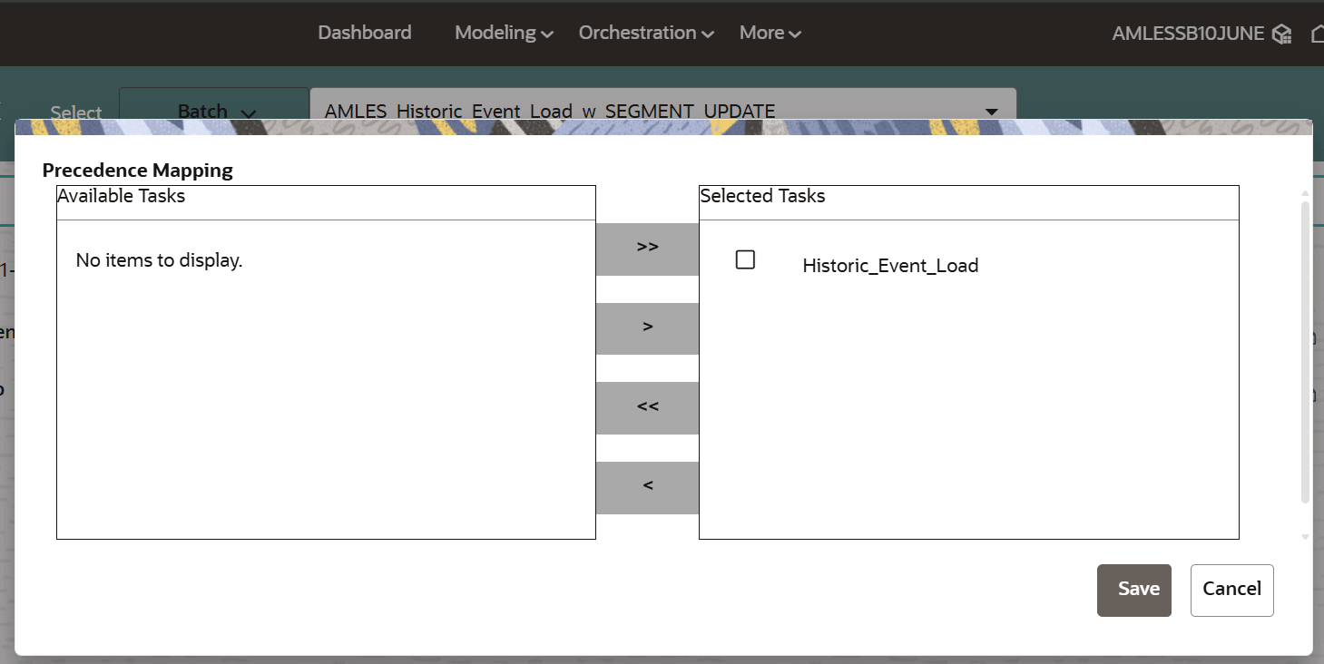 Precedence Mapping Window