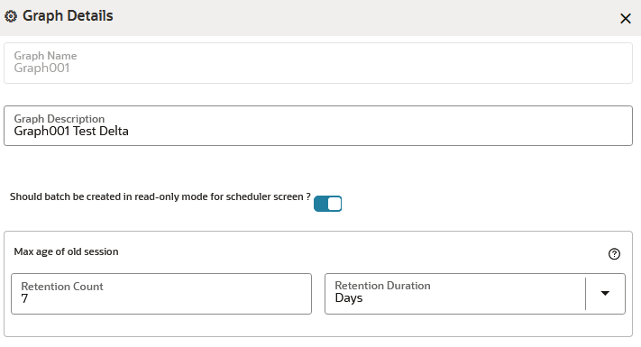 This image displays the Graph page.