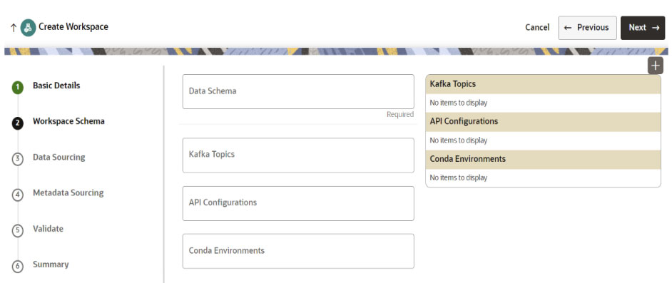 Workspace Schema Workspace Schema