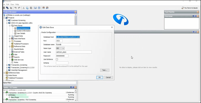 This image displays the Edit Data Store.