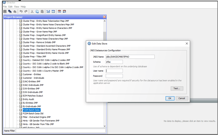 This image displays the Edit Data Store.