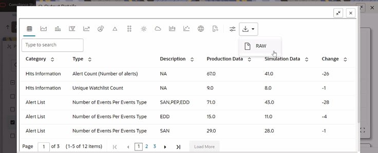 Report Extraction Tile