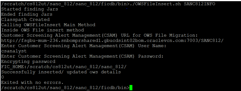 This image displays the OWSFileInsert.sh shell script.