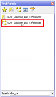 The Tool Palette window The Tool Palette window